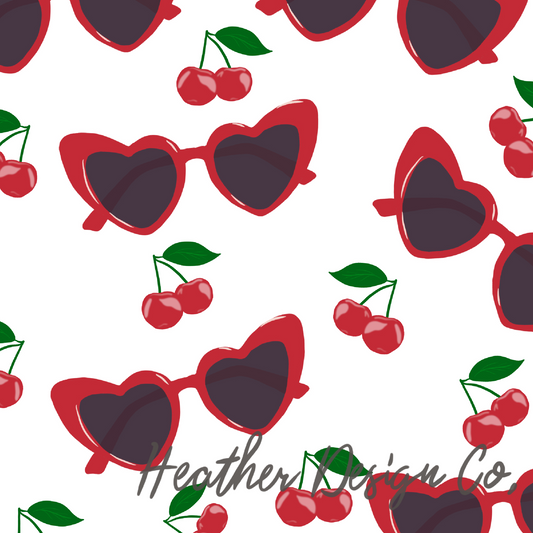 Heart Sunglasses Cherries