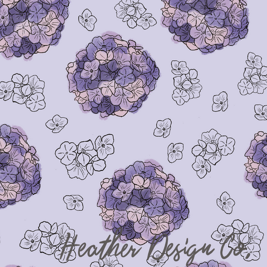 Lilac Hydrangeas
